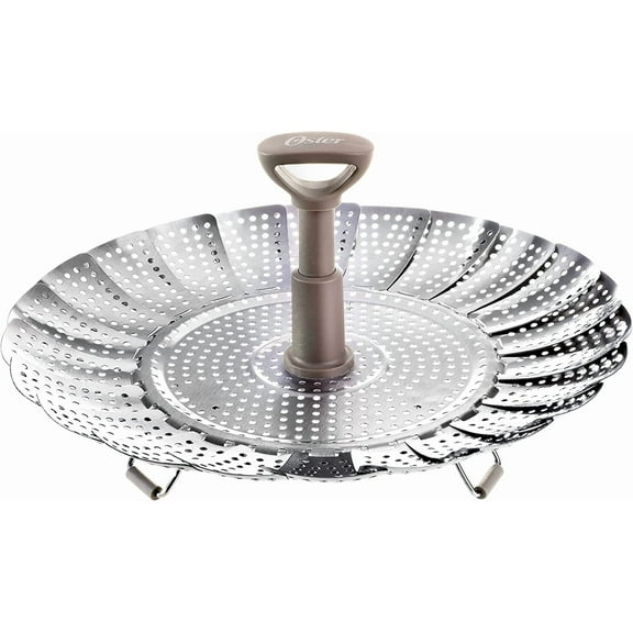 Visualz Sangerfield Stainless Steel Expandable Steamer Insert 7 to 10.5 Inches – Adjustable Kitchen Cookware Accessory for Steaming