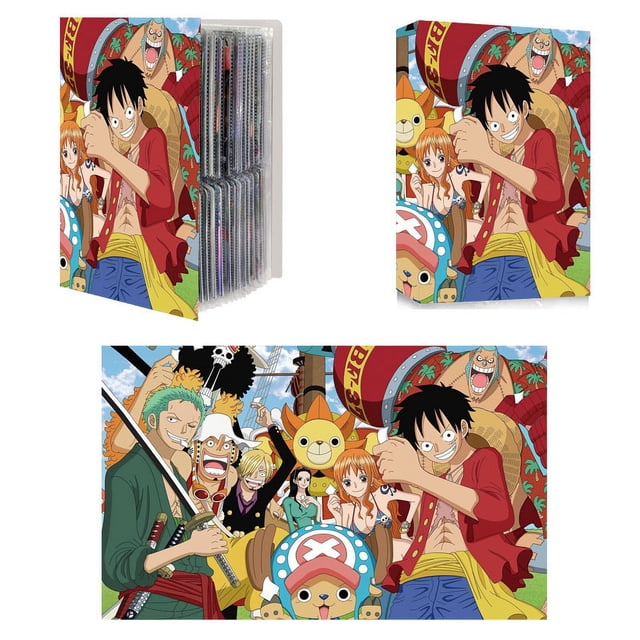 Álbum de cartas de Naruto, libro de colección de cartas de Dragon Ball, Goku, Vegeta, Luffy, Zoro, juguete de colección, 240, piezas