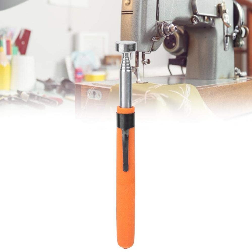 Telescopic Magnetic Pickup Pen Retractable Magnetic Grabber with Pocket Clip Retractable Pickup Tool for Screws Nuts Pins HEEPDD Pickup Pen 10 Pound Orange