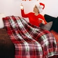 Christmas Savings! Caoblia Christmas Throw Blanket 28x39" Super Soft