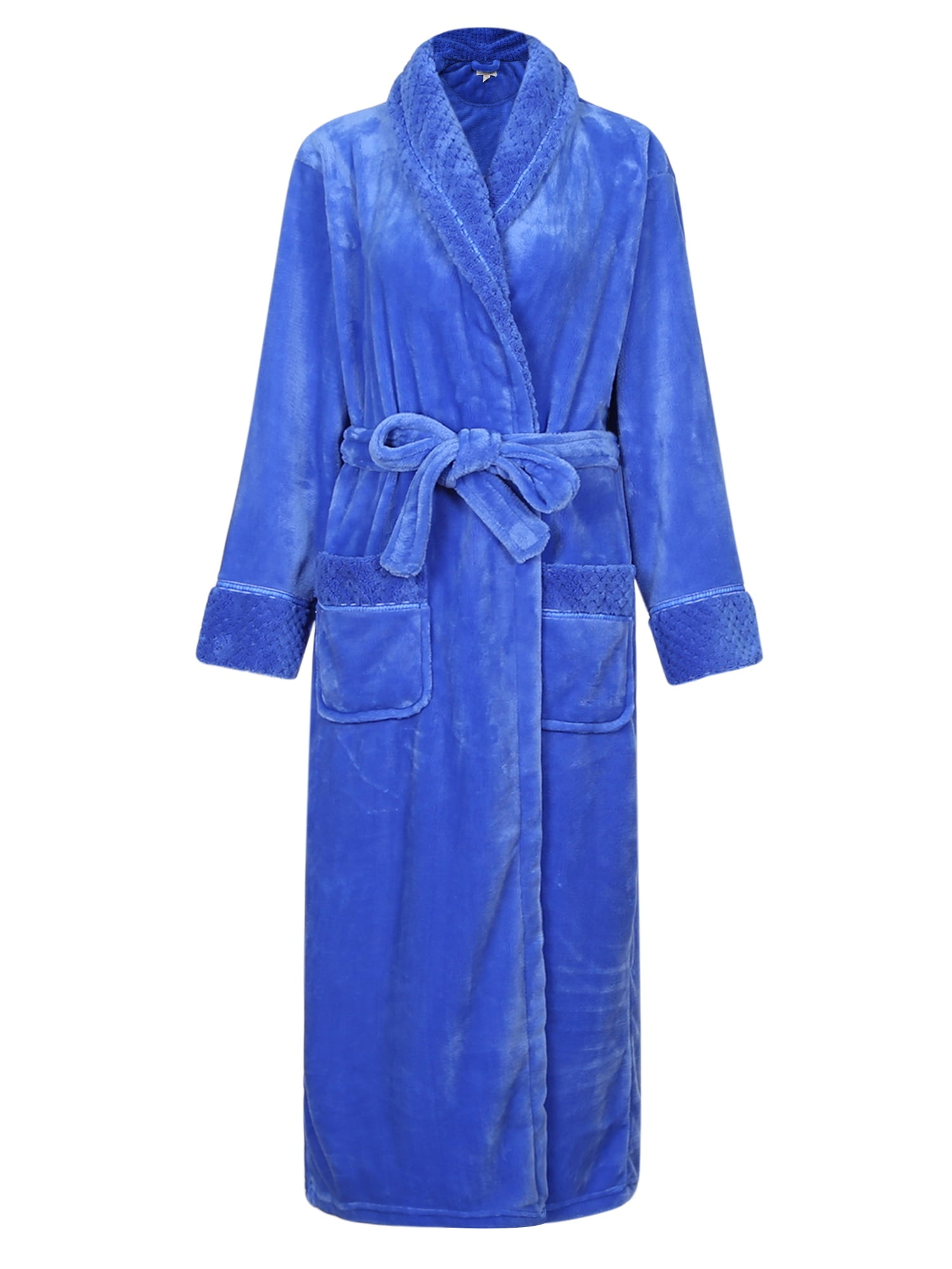 Richie House Women's Plush Soft Warm Fleece Bathrobe RH1591