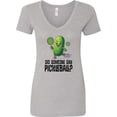 thumbnail image 3 of Inktastic Funny Pickleball Player Quote Women's V-Neck T-Shirt, 3 of 5