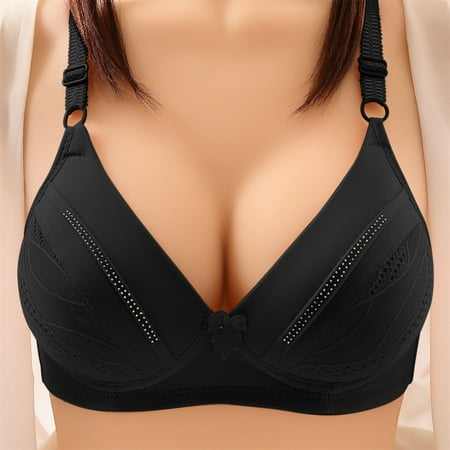 

Patlollav Woman Plus Size Clearance Bras Comfortable Hollow Out Perspective Bra