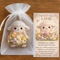 thumbnail image 5 of HCTSHG New Easter Themed Plush Toys, Adorable Sheep and Chick Designs, with Illustrated Easter Greeting Card, Party Favor for Religious Celebrations, Jesus Love Me Gifts, 5 of 9