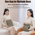 thumbnail image 4 of NAOJIE Explosion-Proof Hot Water Bag & Graphene Knee Pad Warm Hand Warmer-Army Green,Hand Warmer Pouch,Heated Hand Warmer Pouch,Hand Warmers Rechargeable, 4 of 9
