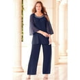 thumbnail image 2 of Catherines Women's Plus Size Petite Cocktail Pant, 2 of 5