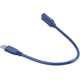 thumbnail image 2 of 4X Azul USB 3.0 Hembra A Macho M / M Tipo A Enchufe Cable de Extnsion de Conector 30cm, 2 of 5