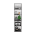 thumbnail image 6 of Home Xs Bookcase With 5-Tier Shelves And Slim Design -Matt Gray / White -Office, 6 of 6