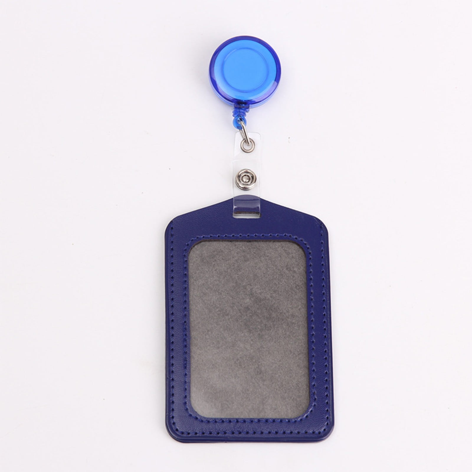 YUEHAO 12 Retractable Badge Holders With Horizontal ID Card Holder YUEHAO 12 Retractable Badge Holders With Horizontal ID Card Holder