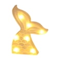 thumbnail image 2 of Mermaid Tail LED Night Light, Glowing Tabletop Decor for Bedroom , Battery Operated Decorative Lamp with Scale Texture, 2 of 6