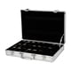 thumbnail image 3 of Caja para reloj, soporte para reloj, organizador de carcasa dura resistente al agua, funda de transporte ligera, 24 vigas para dormitorio, tocador,, 3 of 8