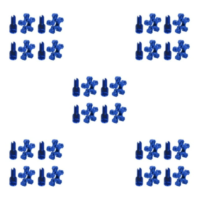 maskred 1/2/3/5 4pcs/set Efficient Performance Motorcycle Fixed Screws With Universal Fit blue 5PCS
