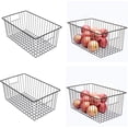 thumbnail image 3 of Upright Freezer Organizer Baskets for cu.ft Standup Freezer  Settle freezer chaos and reduce food waste effectively  Durable  Fully Use Space  Improve Air Circulate Pack, 3 of 4