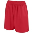 thumbnail image 1 of 962a-Rouge- Blanc-2x Femmes Shockwave Short&44; Rouge et Blanc - 2X, 1 of 1