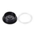 thumbnail image 4 of Plug Fittings, G2 Thread, Flanged Adaptors Sealing Plugs with Gasket, for Water Tanks, Aquariums, Black, 4 of 4