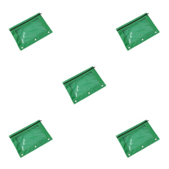 Cateissary Bolsa con cremallera fácil de organizar para suministros de oficina y escuela Bolsa de almacenamiento de documentos para almacenar Type2 NO2