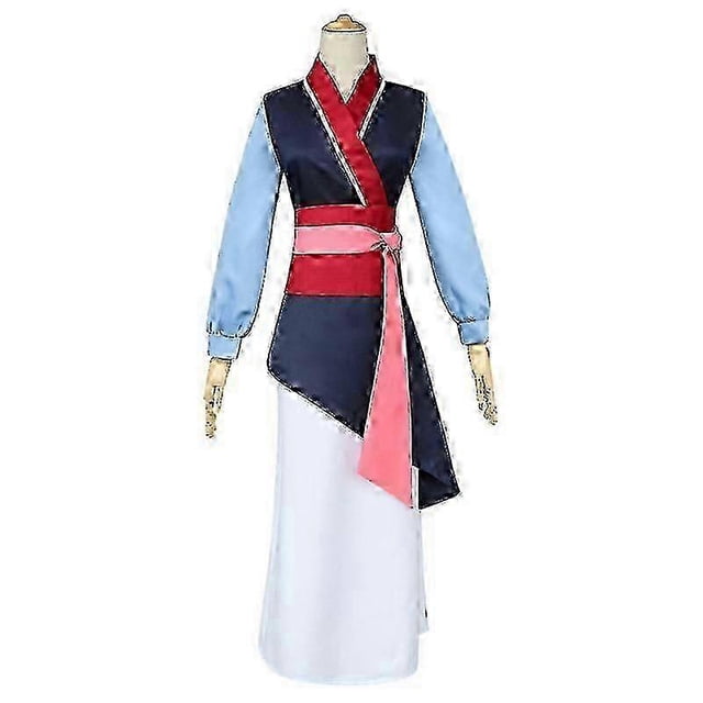 2024 Robe De Cosplay Mulan Pour Femmes Et Hommes, Dguisement Du Dragon Mushu Pour Halloween, Scne Cos, Carnaval Pour Adultes, Nouve - Ja