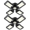 thumbnail image 1 of Luces LED de garaje Aoretic, 120 W, 1200 lm, 6500 K, paquete de 2 unidades, E26/E27, 1 of 7