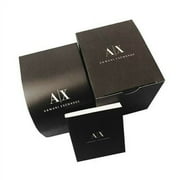 Armani Exchange Black Dial Gold PVD Mens Watch AX2122