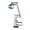 Silver, variant on Hot And Cold Water Faucet, Kitchen Bathroom Mechanical Arm Universal Washbasin Washstand Basin Water Faucet ,Leakproof Design