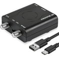 thumbnail image 1 of Modulador HDMI a RF, Adaptador Convertidor HDMI a RF HDM61 VHF para Salida de Formato NTSC de TV, Control PLL 1080P para Consola de Juegos de TV en Casa, 1 of 9
