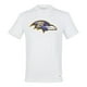 thumbnail image 3 of NFL Playera Aficionado Básica Baltimore Ravens Blanco para Hombre, Talla Mediana, 3 of 9