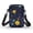 Horse Silhouettes, variant on HELLHERO Stars and Stripes Women Crossbody Bag Polyester Adjustable Strap Travel Crossbody Purse for Outdoor Holiday Travel