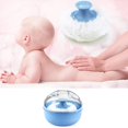 thumbnail image 3 of Baby Soft Face Body Powder Puff Talcum Powder Sponge Box Case Container Baby Skin Care New, 3 of 3