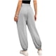 thumbnail image 5 of Pantalones anchos con cordón para mujer: pantalones deportivos de color liso para uso informal y de invierno, 5 of 7