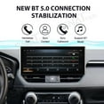 thumbnail image 5 of 12.3 inch Carplay Screen/Radio/Multimedia Player for Toyota RAV4/Wildlander 2020-2024 Universal Car Navigation/GPS Upgrade Headunit Android Display 1080P Touch Screen Replace System Accessories, 5 of 15