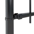 thumbnail image 4 of Outdoor Fence Charmma Garden Fence with Spear Top Steel 5.5ft Black, 4 of 5