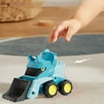 thumbnail image 3 of Fjnjuu Push Construction Truck Toys Dinosaur Engineering Vehicle Car Toy Excavator Dump Truck Multi Joint Movable Friction Powered Construction Trucks for Toddlers, 3 of 8