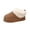 Brown, variant on Women's Fashion Casual Snow Boots Fleece Lined Thick Warm Closed Toe Slip On Outdoor Furry Shoes For Winter Comfort