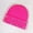 Hot Pink, variant on Sunvit-Panties Hot Pink Womens Sparkle Rhinestone Cuffed Beanie - Winter Warm Free Size Hat, Fashion Fall Headwear with Heart Embellishments for Females,Size Free Size