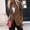 Brown, variant on Rain Coats for Women Long Lightweight,Womens Bussiness Casual Blazers Open Front Long Sleeve Work Office Blazer Jacket with Shoulder Pads Fall Fashion 2024(White,Xl)