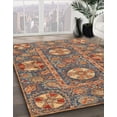 thumbnail image 2 of Ahgly Company Indoor Rectangle Abstract Chestnut Brown Abstract Area Rugs, 2' x 4', 2 of 6