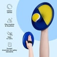 thumbnail image 2 of Set de juego de pelota Toss and Catch EVERICH Toy, palas de 20 cm, 2 of 6