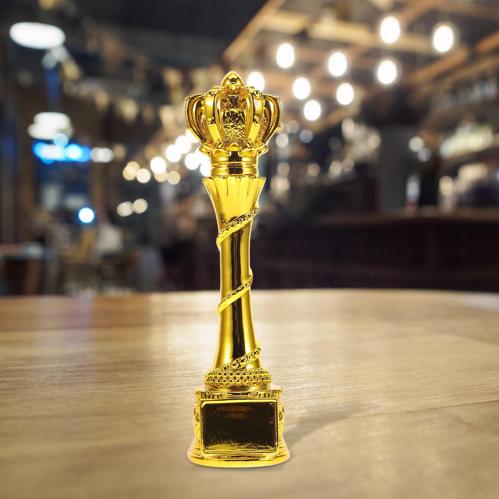 Masteelf  Resin Trophy Winner Competition Indoor Decor Football Golden
