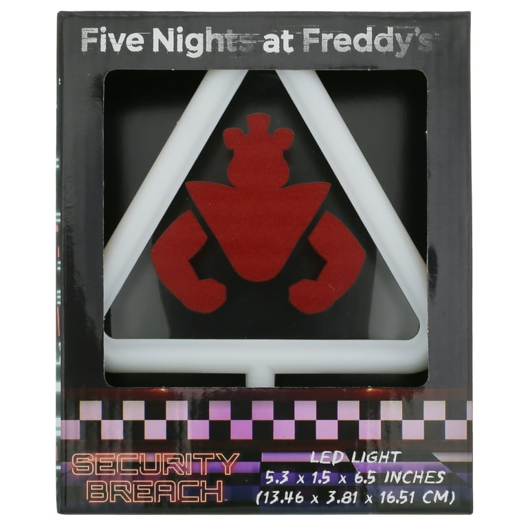 Five Nights at Freddy's Security Breach Logo Boxed LED Neon Lamp