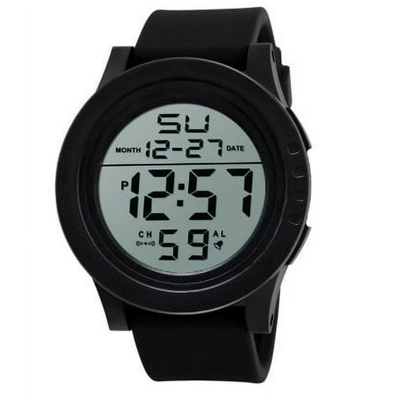 LED Waterproof Digital Quartz Fashion Watch Military Sport Men's Women Watch Watch Simple Watch with Leather Band Women Digital Watch Watch That Tells You The Time Men's Digital Watches Mens