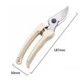 thumbnail image 3 of Sharp Pruners2pack, Podadoras de jardín, Podadoras de árboles, Tijeras de podar de derivación, Tijeras de podar, Podadora manual, Tijeras de jardín, Tijeras de jardinería Cortapelos para Plantas, 3 of 4