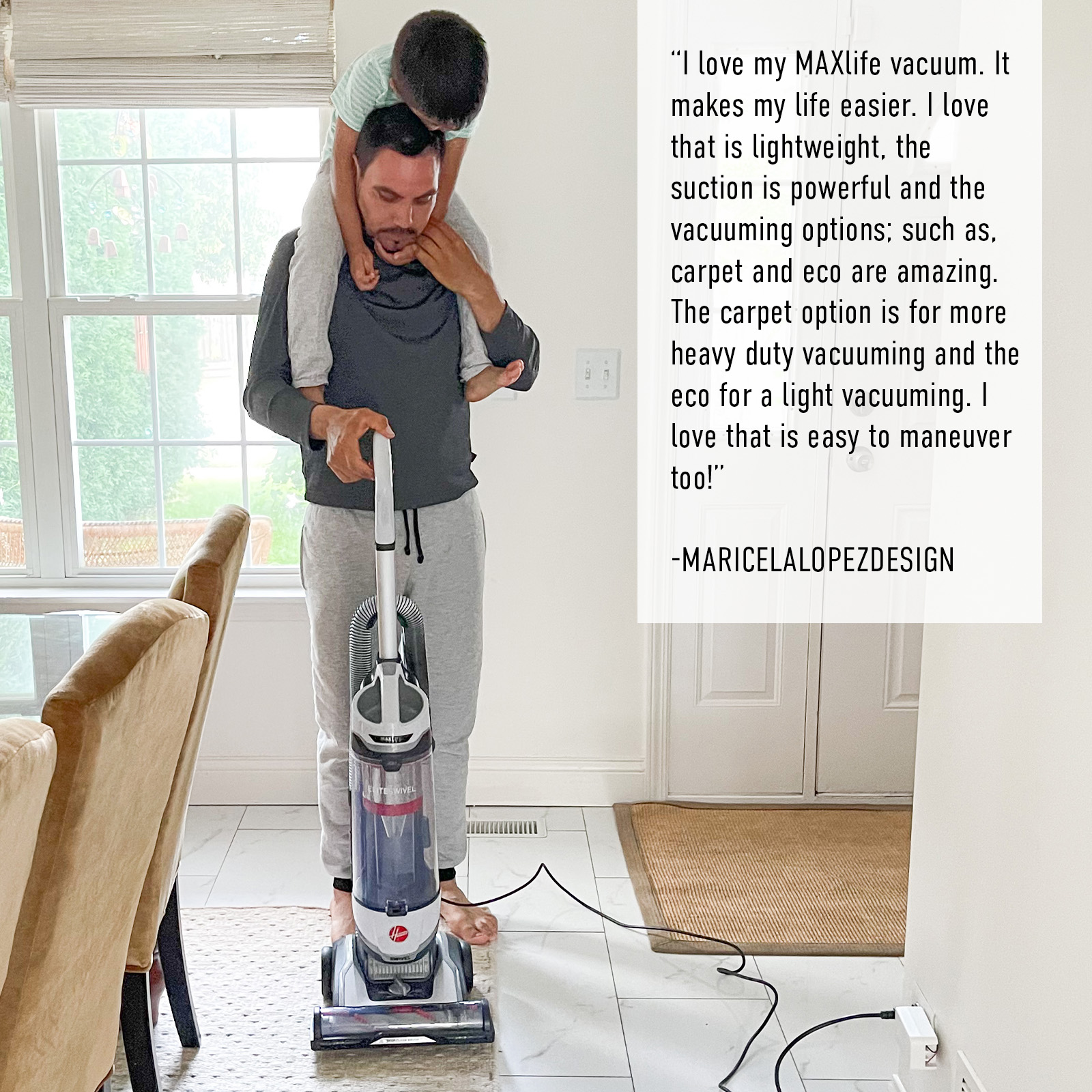 Hoover MAXLife PowerDrive Elite High Performance Swivel XL Bagless Upright Vacuum Cleaner with HEPA Media Filtration, UH75110, New - image 13 of 13