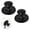 black small-2pcs, variant on No Drill Self‑Stick Cabinet Knobs, Stainless Steel Adhesive Drawer Pull Handles for Closet Cupboard Glass Door, 2/4/8 Pieces