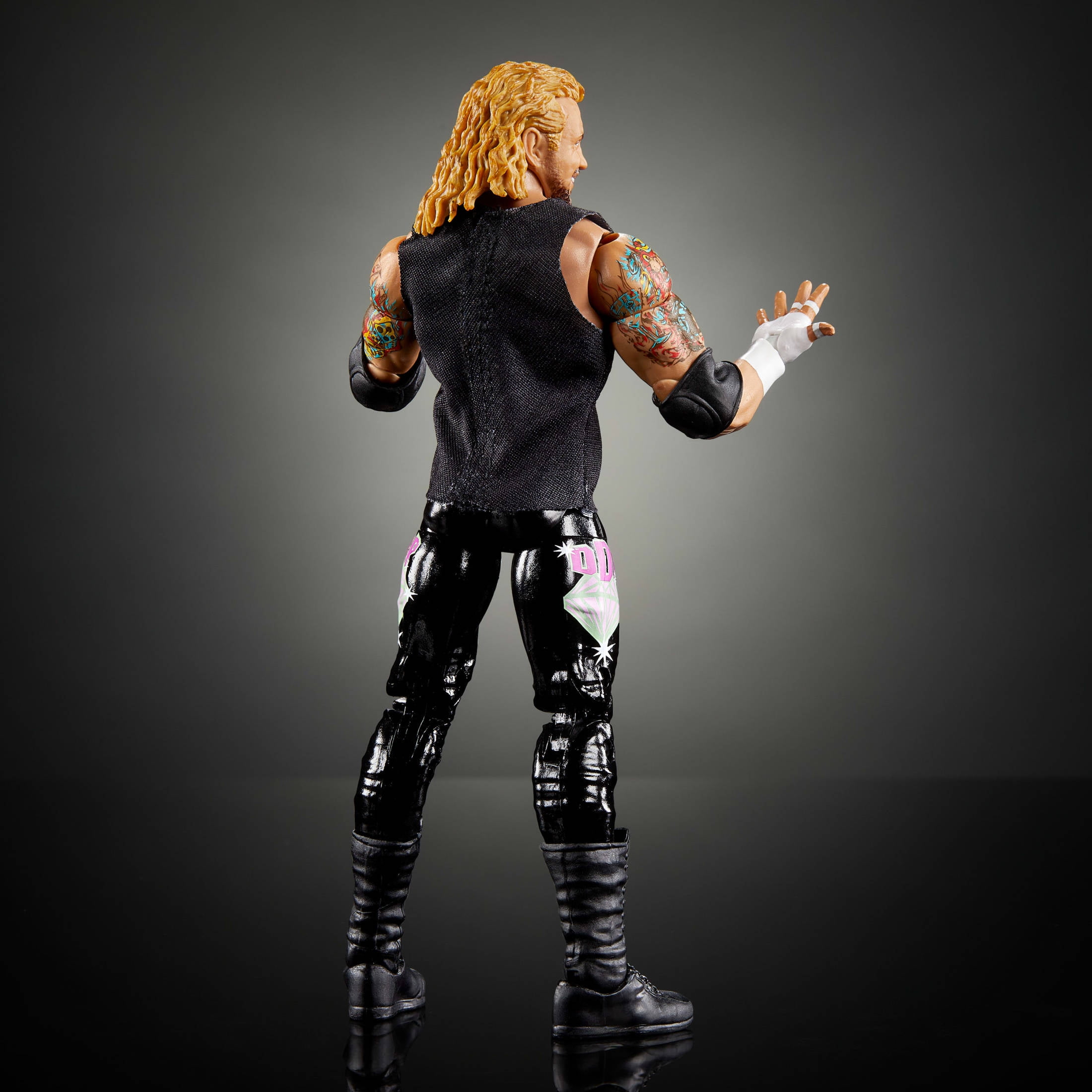 WWE Monday Night War Elite Collection Diamond Dallas Page Action Figure Set with Build-a-Figure Parts