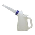 thumbnail image 3 of jinwen Oil Jug with Scale Automotive with Long Spout Sturdy Oil Measuring Container 1L, 3 of 9