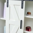 thumbnail image 5 of Miekor Furniture Wood wall-mounted storage cabinet, 5-layer toilet bathroom storage cabinet, multifunctional cabinet with adjustable door, white 50952, 5 of 9