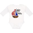 thumbnail image 3 of Inktastic Lake of the Ozarks Sailboat Boys or Girls Long Sleeve Baby Bodysuit, 3 of 5