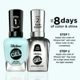thumbnail image 6 of Sally Hansen Miracle Gel Nail Polish, Grand Cyan, 0.5 fl oz, No UV Lamp Needed, 6 of 13