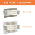 thumbnail image 7 of Wall Mounted Floating TV Stand,Modern Media Console Storage Shelf,Gray, 7 of 7