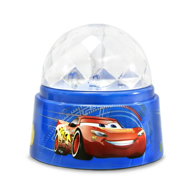 Lámpara Proyector Infantil con Luz Giratoria de Cars
